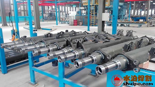 車橋底板、附件焊接效果