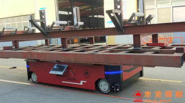 SHUIPO AGV 負(fù)重行駛平穩(wěn) SHUIPO AGV 負(fù)重行駛平穩(wěn)