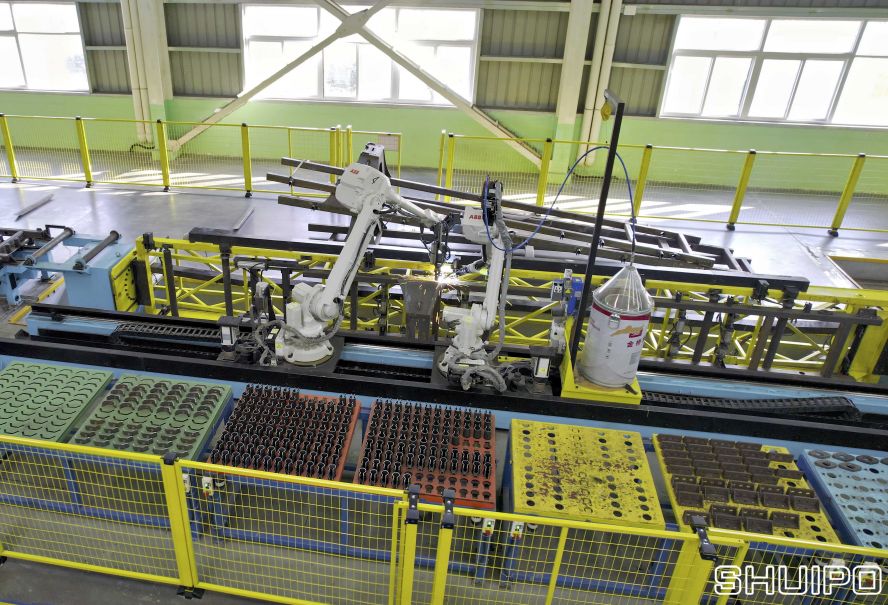 耳座組焊機(jī)器人工作站 耳座組焊機(jī)器人工作站