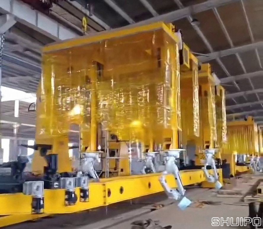 客戶第三條車架機(jī)器人產(chǎn)線安裝中3 客戶第三條車架機(jī)器人產(chǎn)線安裝中3